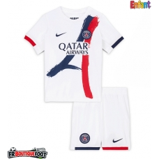 Maillot de foot Paris Saint-Germain Extérieur vêtements enfant 2025-26 Manches Courtes (+ pantalon court)